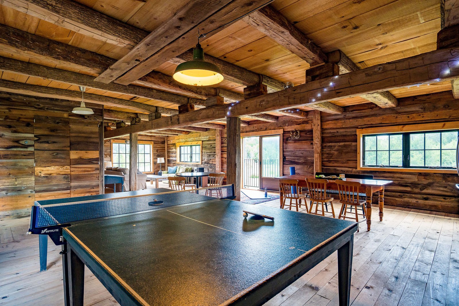 Barn games room